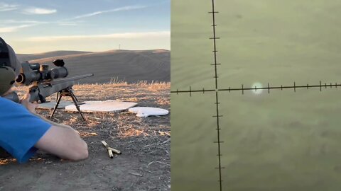 A hunting rifle can make hits how far_ Bergara Wilderness Ridge .300WM Long Range @ 24
