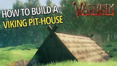 How To Build A Viking Pit-House - Valheim