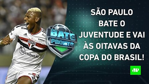 São Paulo AVANÇA na Copa do Brasil; Flamengo e Palmeiras fazem JOGOS DUROS pelo BR! | BATE-PRONTO