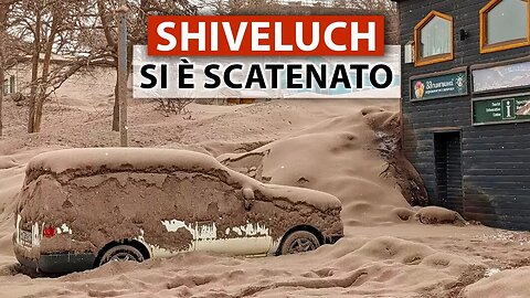 LA PIÙ FORTE CADUTA DI CENERE DEGLI ULTIMI 60 ANNI→ Il vulc. Shiveluch è esploso, penisola Kamchatka