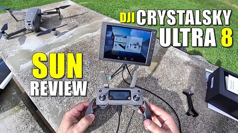 DJI CrystalSky Ultra Bright 7.85" Review - The GLARING HOT Finger Barbecuing Truth