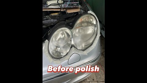 Mercedes Headlight Restoration
