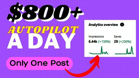 FREE Step By Step Guide To Make $800+ With Clickbank On Quickest Free Autopilot Traffic, ClickBank