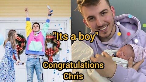 "Chris Tyson" from mrbeast crew welcomes first child today "congratulations Chris"