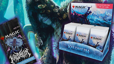 Opening An Entire MTG Kaldheim Set Booster Box!