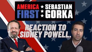 Reaction to Sidney Powell. Chris "Mr. Reagan" Kohls with Sebastian Gorka on AMERICA First