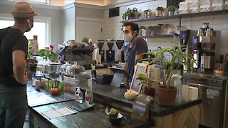 Coffee shop helps health care workers