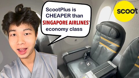 SCOOT Airline's SCOOTPLUS: Filthy Plane, Comfy Seats