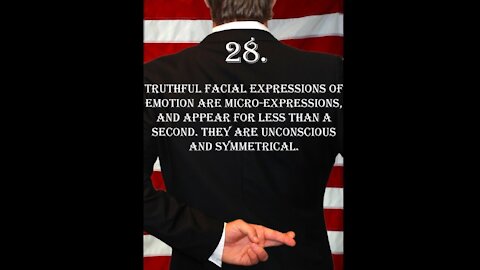 Deception Tip 28 - Micro Expressions - How To Read Body Language