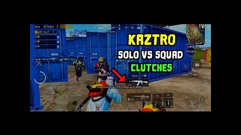 Kaztro Solo Squad Best Moments - 4 Finger Claw Kill Montage - Kaztro Gaming