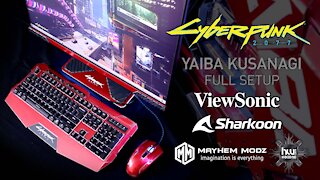 Cyberpunk 2077 Yaiba Kusanagi full setup