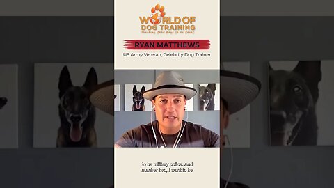 Ryan Matthews: US Army Veteran, Celebrity Dog Trainer