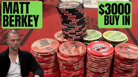 I Vs Matt Berkey In A $3000 5/5/10/20 Game!!! - Kyle Fischl Poker Vlog Ep 158