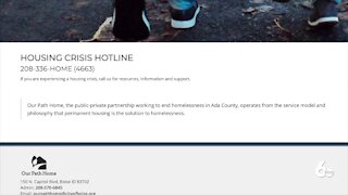 Housing Crisis Hotline available for Ada County residents