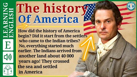 learn english through story level 2 🍁 The History of America | WooEnglish