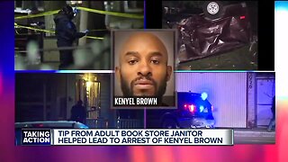 Tip from adult bookstore janitor help lead to arrest of Kenyel Brown