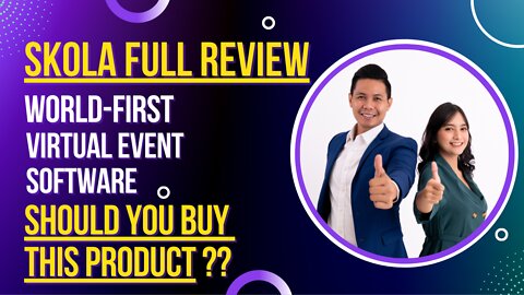 Skola Full Review⚡| World First Virtual Event Software | Should You Buy This Product | Real Or Scam🔥