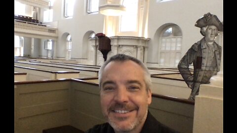 I'm at the Old South Meeting House in Boston.. and just wow!