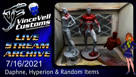VinceVellCUSTOMS Live Stream -Daphne, Hyperion base & randoms