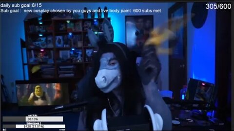 Happy Belated: Halloween It Is A Donkey Body Paint Your Pal From Shrek! Bodypaint & Art ( some asmr)