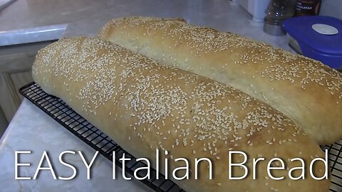 EASY Italian Bread | STEP By Step