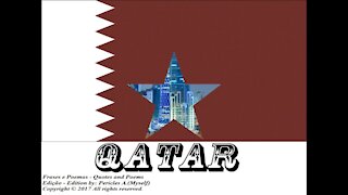 Bandeiras e fotos dos países do mundo: Qatar [Frases e Poemas]