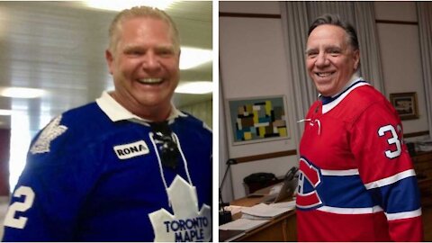 Doug Ford Asked Legault To Bet On The Habs/Leafs Series & He Refused... At First