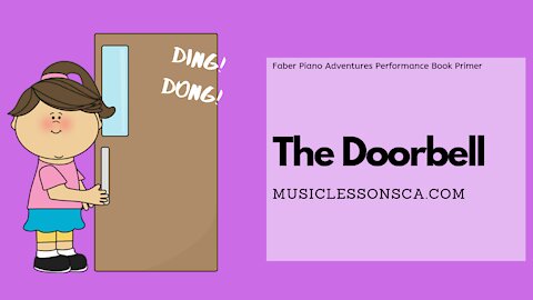 Piano Adventures Performance Book Primer - The Doorbell