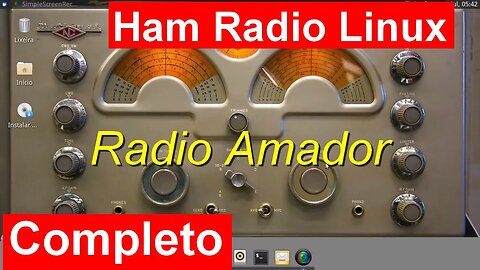 KB1OIQ - Andy's Ham Radio Linux. Xubuntu Linux remasterizado para usuários de Rádio Amador. Completo