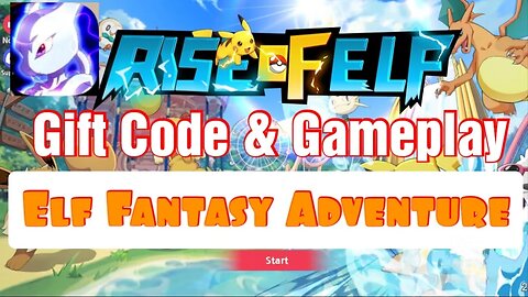 Elf Fantasy Adventure Gift Code & Gameplay #giftcode #pokemon