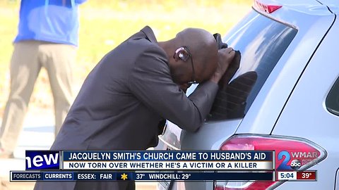 Jacquelyn Smith's church came to husband's aid