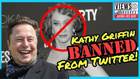 Kathy Griffin is BANNED from Twitter, Per Elon Musk! #Twitter #KathyGriffin #ElonMusk #Banned