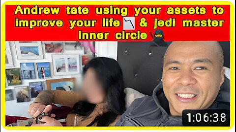 Andrew Tate using your assets to improve your life📈 & Jedi master inner circle 🥷🏿