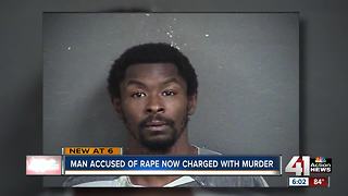 Accused rapist now charged in KCK woman’s death