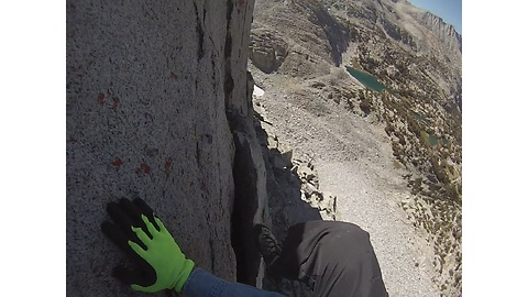 Climbing Rosy Finch Peak