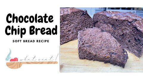 How to make savoury Chocolate Chip Bread / Soft Bread Recipe