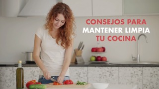 Consejos para mantener limpia tu cocina.