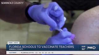 Seminole County teachers first to be vaccinated