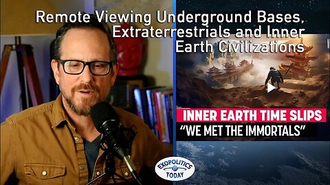 Remote Viewing Underground Bases, Extraterrestrials, and Inner-Earth Civilizations! | John Vivanco on Michael Salla's "Exopolitcs Today"