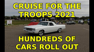 Cruise for the Troops 2021 roll out