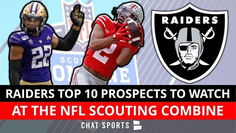 NFL Scouting Combine: Top 10 Prospects The Las Vegas Raiders Should Watch | Raiders Draft News