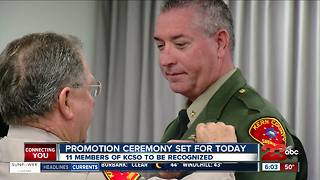 KCSO promotion ceremony scheduled for today