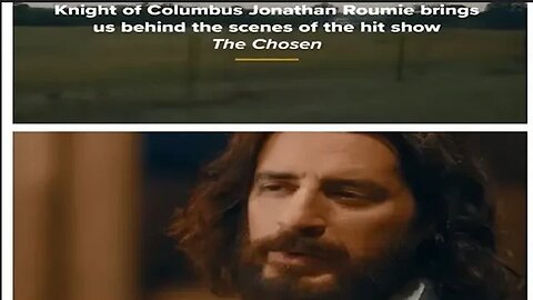 Jonathan Roumie Knight of Colombus about the Chosen and how his faith "married" with his career