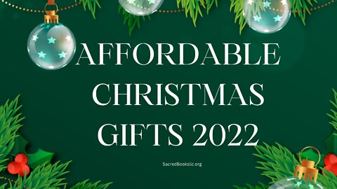 Affordable Christmas Gift Ideas for 2022