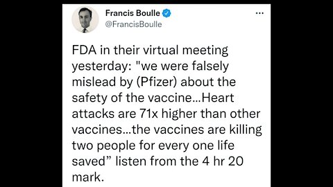 FDA admits they LIED!
