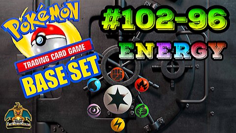 Pokemon Base Set #102-96 Energy Cards (Card Vault)