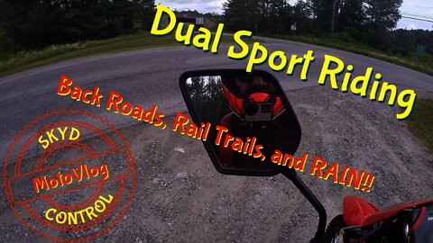 Dirt Road Riding and some Hawk 250 Updates and Complaints - A Dual Sport Motovlog