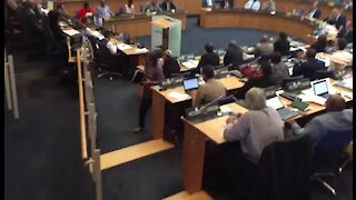 UPDATE 2 - Cape Town Mayor De Lille survives motion of no confidence (QXU)