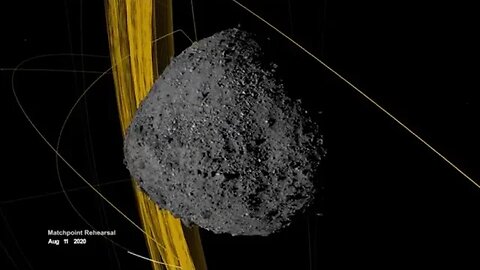 NASA's OSIRIS-Rex sling orbital web around Asteroid | A Cosmic Dance #ytstudio#youtubeshorts