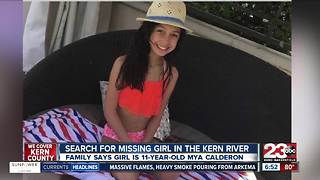 Family identifies 11-year-old girl missing in the Kern River